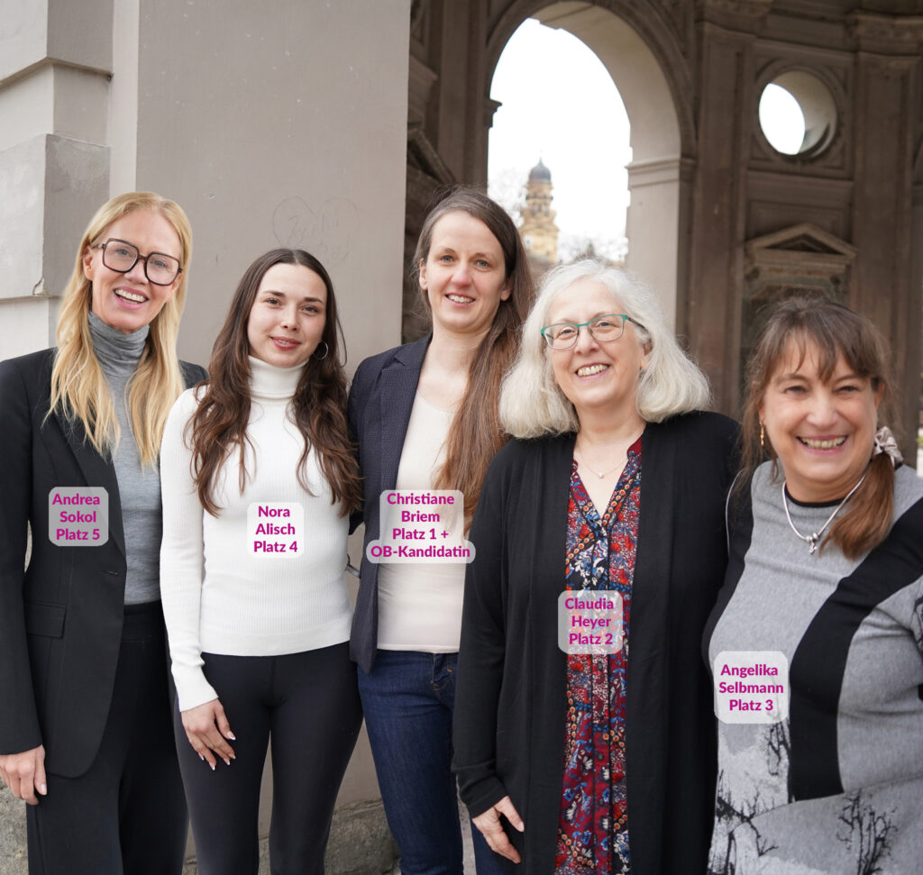 Die Top 5 der Stadtratsliste München